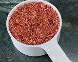 A picture of step 1 of Red Rice Pulao.