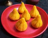 Stuffed Dryfruits Split Yellow Gram Modak(without mould) recipe step 7 photo