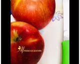 A picture of step 2 of Apple custard delight.