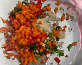 Foto del paso 2 de la receta: Champiñones rellenos horneados! Snack saludable y súper fácil