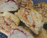 Foto del paso 10 de la receta: PANCITOS RELLENOS CON JAMÓN 🍖🥓🍖
