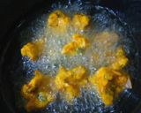 A picture of step 5 of Babycorn spicy pakoda.