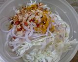 A picture of step 2 of Cabbage Pakore.