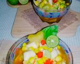 Foto langkah ke 5 dari resep Rujak Jagung Manis.