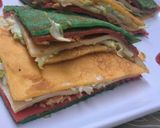 A picture of step 12 of Colourful chicken pie.