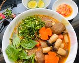 Hình bước làm 2 của món Mì bò kho chay