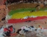 Foto langkah ke 13 dari resep Rainbow cake Juara👍😋😘.