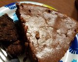 A picture of step 5 of Easy chocolate cheesecake.