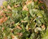 A picture of step 9 of Mayonnaise fatoush salad.
