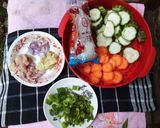 Foto langkah ke 1 dari resep Sop Oyong Bihun.