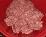 A picture of step 1 of Kabab karahi.