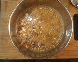A picture of step 1 of Eggless plum cake.