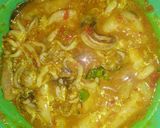 Foto langkah ke 3 dari resep Cumi Pedas Manis Bakar Teflon.