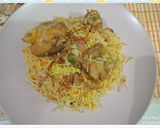 A picture of step 4 of Chicken biryani.
