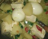 Foto langkah ke 4 dari resep Sayur kentang tahu telur kesukaan anak.