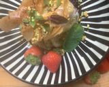 Une image de l'étape 8 de 🍃Aumônière fraises 🍓 pistaches 🌿.