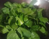 Foto langkah ke 3 dari resep Tumis bokcoy jamur tiram.
