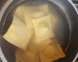 Foto del paso 14 de la receta: "Súper raviolones" con relleno de langostinos #recetariocamino