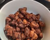 A picture of step 2 of Chilli soya.