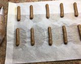 Foto del paso 6 de la receta Lenguas de gato 🐈 bañadas en chocolate negro-blanco