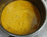 A picture of step 7 of Mutton green qorma.