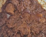 A picture of step 5 of Mutton haleem.