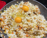 Foto del paso 3 de la receta: Arroz frito con puerro y zanahoria