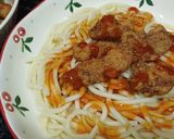 Hình bước làm 3 của món Mì Ý sốt cay