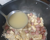 Foto del paso 5 de la receta: Arroz con pollo, salchichas y picada catalana