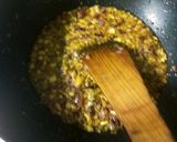 A picture of step 2 of Kadai paneer.