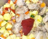 Foto del paso 4 de la receta: Filete de cerdo con papa y zanahoria