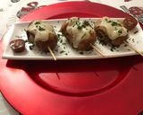 Foto del paso 6 de la receta: Pinchitos de lomo con champiñones con su salsa