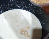 A picture of step 6 of Penne alfredo pasta.