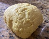 A picture of step 7 of Tarta de Puerro/ Leek Quiche.
