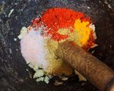 गुजराती थाली (लाइव गाठिया नु शाक अने मसाला भाखरी) रेसिपी चरण 4 फोटो