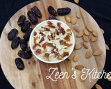 A picture of step 3 of Custard and Dates Halwa.