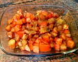 Foto del paso 2 de la receta Lubina con vinagreta de tomate