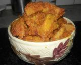 A picture of step 4 of Jimikand (yam).