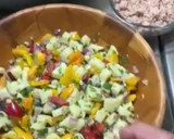 Foto del paso 5 de la receta: Ensalada jauregrill es una receta propia fresca con mucho vegetales arcoíris y un gran sabor Mex