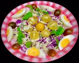Hình bước làm 6 của món Salad Bắp Cải Tím Sốt Mayonaise