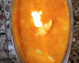 A picture of step 6 of Maharashtrian batata rassa.
