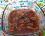 Foto langkah ke 4 dari resep Ayam barbeque gulung sayur.