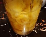 A picture of step 2 of Pineapple/banana smoothie.