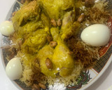 Foto del paso 8 de la receta: Seffa Medfouna (fideos enterrados con pollo)