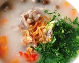 Hình bước làm 2 của món Cháo sườn rau củ