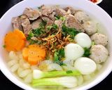 Hình bước làm 3 của món Nui Thịt Chẳng Dừng