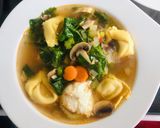 รูปขั้นตอนการทำที่ 3 ของ Tortellini ซุป