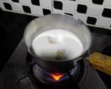 A picture of step 2 of Gur wale chawal.