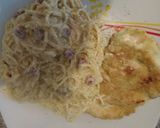 Foto del paso 6 de la receta: Tallarín Salsa blanca con pollo a milanesa