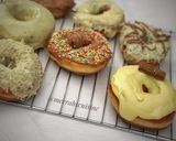 A picture of step 5 of Pizza doughnuts.
